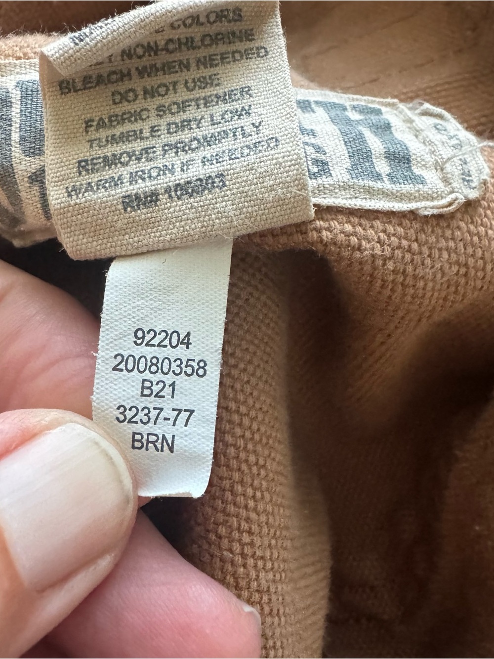 Duluth Trading Co Brown Size 36 Fire Hose Cargo Pants - Picture 4 of 9